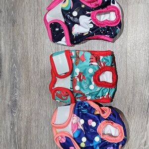 NEW Colorful Pet Diapers Set